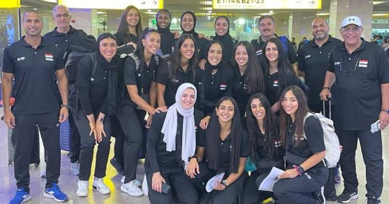 منتخب سيدات الطائرة أمام مالى فى البطولة الأفريقية بالكاميرون 