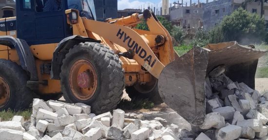 حملة مكبرة لإزالة التعديات على الأراضى الزراعية بالإسكندرية