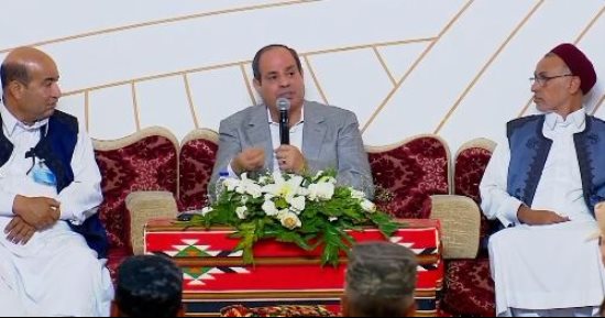 الرئيس السيسي: "ما فيش مصلحة لينا كدولة غير مصلحة الناس"