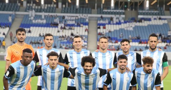 حمدى فتحى يشارك فى تقدم الوكرة على معيذر 2-0 بالشوط الأول.. فيديو