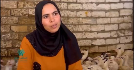 التحالف الوطنى ينشر فيديو لسيدة معيلة مستفيدة من برامج المشروعات الصغيرة