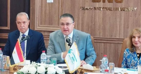 جمال السعيد يصدر قرارا بتشكيل مجلس جامعة بنها الأهلية بالعبور