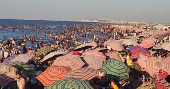 طقس مشمس نهارا معتدل ليلا على مدينة جمصة بالدقهلية 