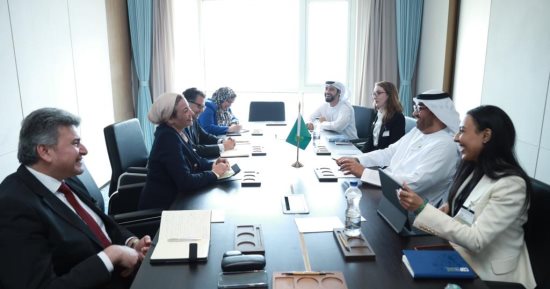 وزيرة البيئة تلتقى الدكتور سلطان بن أحمد الجابر الرئيس المعين لمؤتمر المناخ COP28