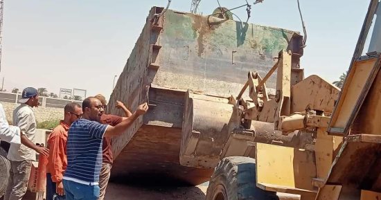 إحلال وتجديد كوبرى تل العمارنة الغربى بديرمواس في المنيا