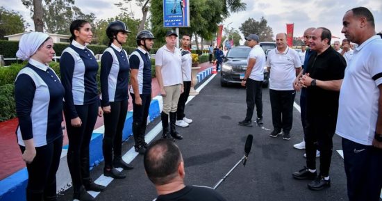 الرئيس السيسي: الأكاديمية العسكرية تساهم فى إعداد كوادر تعمل بمؤسسات الدولة