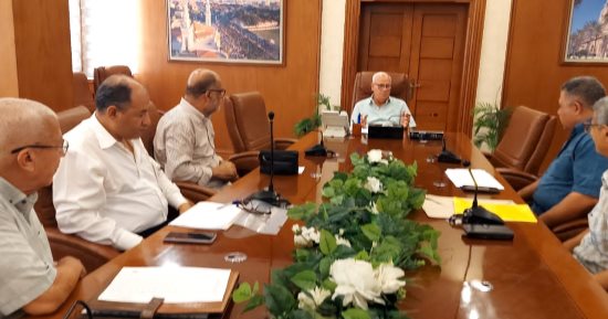 محافظ بورسعيد: البدء فى إنشاء محطة البيوجاز لإدارة المخلفات الحيوانية والزراعية