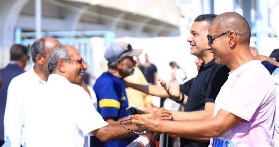 إيهاب جلال يدلى بصوته فى انتخابات الإسماعيلى.. صور