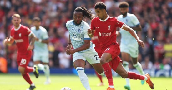 محمد صلاح يقود ليفربول لتحقيق فوزه الأول فى الدوري الإنجليزي