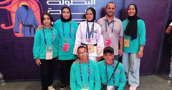 نادي بورفؤاد الرياضي يحصد برونزية البطولة العربية للأندية في لعبة الجودو