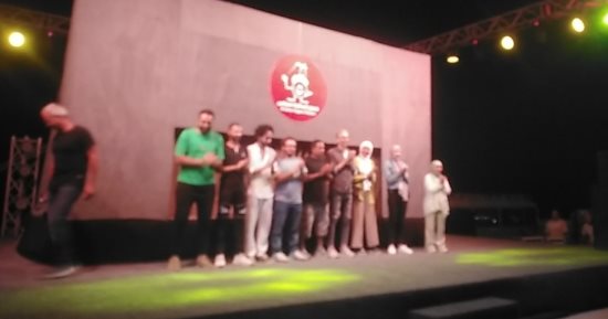 تليفزيون اليوم السابع ينقل عرضا إبداعيا لفرقة عرائس ساقية الصاوى بالعلمين