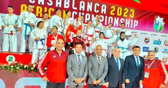 منتخب الكاراتيه لذوي القدرات الخاصة يحقق 16 ميدالية فى بطولة أفريقيا بالمغرب