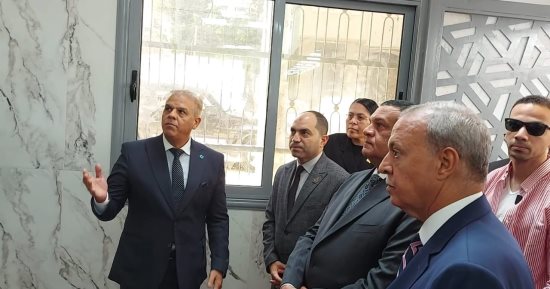 وزير التنمية المحلية يفتتح تطوير ديوان محافظة القليوبية والمركز التكنولوجي