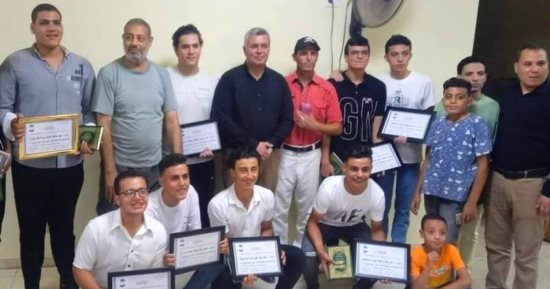حفل تكريم المتفوقين بالشهادة الثانوية ومسابقة فى اللياقة البدنية بكفر الشيخ