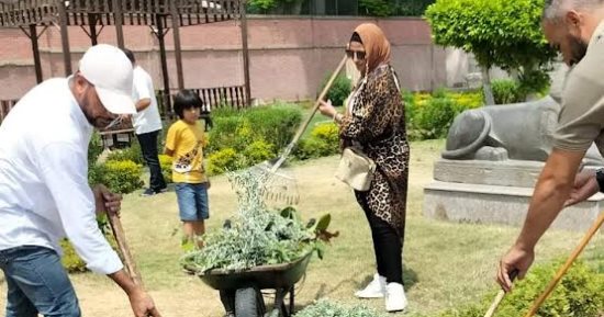 متحف آثار الإسماعيلية يحتفل باليوم العالمي للعمل الإنسانى.. صور