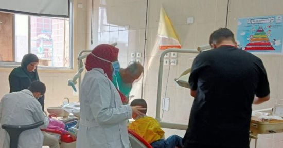 قافلة طبية لدعم المرضى غير القادرين بقرى مركزى ديرب نجم وكفر صقر