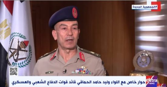 قائد قوات الدفاع الشعبى والعسكرى: لدينا مهام ومسئوليات لرفع الوعى والقيم الوطنية وتنمية روح الولاء والانتماء