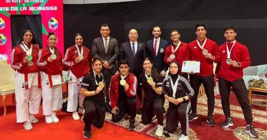 سيطرة مصرية على التصنيف العالمى لرجال وسيدات الكاراتيه