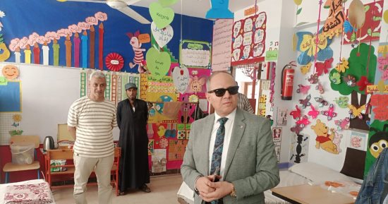 وكيل تعليم كفر الشيخ يتفقد استراحات الثانوية العامة للاطمئنان على توفير الخدمات