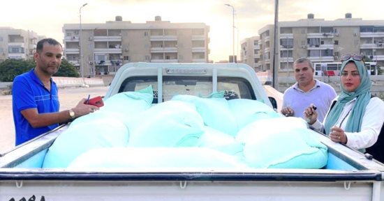 ضبط دقيق بلدى مدعم قبل بيعه فى السوق السوداء بالإسماعيلية