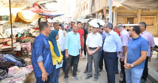 محافظ الغربية يتابع أعمال التطوير بالمحلة وكفر الزيات