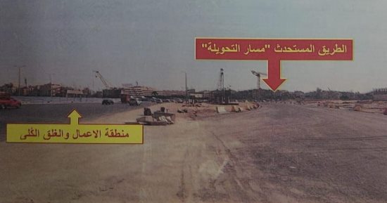 محاور بديلة بعد غلق طريق الفيوم الصحراوى بسبب إنشاء الممشى السياحى.. صور