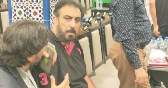 حسام حسنى وأحمد العيسوى وسامح يسرى فى عزاء أحمد الشوكي.. صور