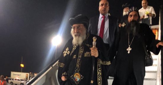 البابا تواضروس يعود إلى أرض الوطن قادمًا من المجر