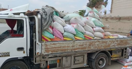 مصادرة 7 أطنان و645 كيلو قمح قبل تهريبها وبيعها بالسوق السوداء فى الشرقية