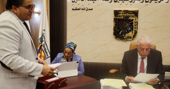 محافظ جنوب سيناء يصدق على تنسيق المرحلة الثانية للقبول بالصف الأول الثانوى