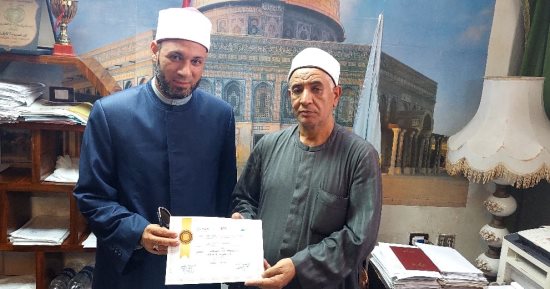 وكيل أوقاف الإسكندرية يلتقى الأئمة الحاصلين على دورة التثقيف الصحى والمجتمعى