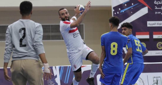 مؤمن زكى يسعى لتحقيق لقب "الهداف" فى البطولة العربية لكرة اليد