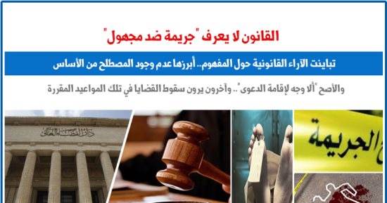 "تقيد القضية ضد مجهول" بين التأويل والتطبيق.. عن "برلمانى"