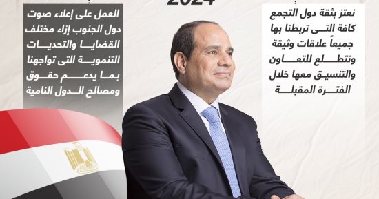 مصر فى بريكس.. الرئيس السيسى يثمن دعوة القاهرة للانضمام للتجمع الاقتصادى