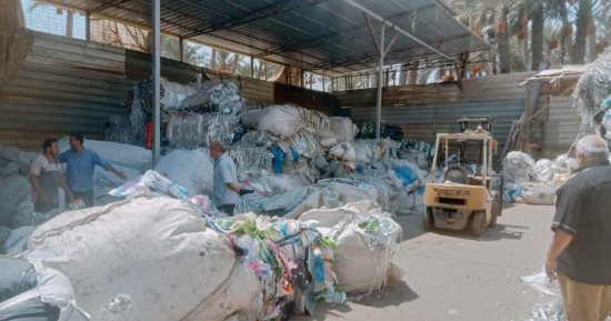 الجيزة: غلق منشآت مخالفة بسبب تدوير المخلفات على أراضٍ زراعية بالحوامدية