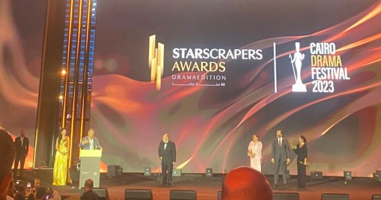 ماجد الكدوانى ثالث المكرمين من جوائز Starscrapers Awards فى مهرجان الدراما