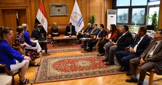 برامج دراسية وتبادل للطلاب.. جامعة حلوان تستقبل وفدا روسيا من جامعة الصداقة