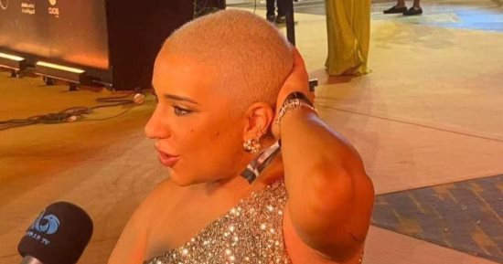 أسما شريف منير تكشف لـ"تليفزيون اليوم السابع" سر نيولوك حلاقة الشعر