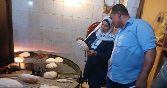 حملات نظافة وأعمال رصف وتجميل وتحرير 60 محضرا تموينيا بكفر الشيخ