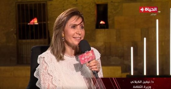 وزيرة الثقافة: أشكر قناة الحياة والشركة المتحدة وتجهيزات مهرجان القلعة فاقت التوقعات