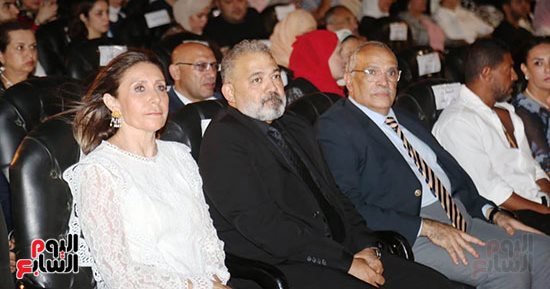 وصول خالد داغر رئيس دار الأوبرا المصرية حفل افتتاح مهرجان القلعة