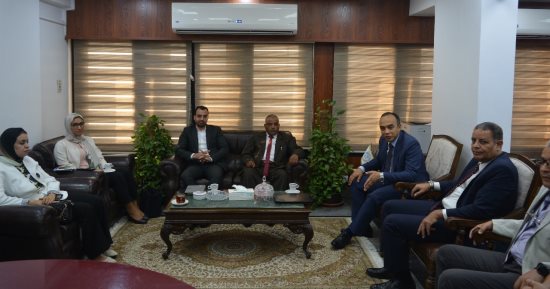 الهيئة القومية للاستشعار من البعد تبحث أوجه التعاون المشترك مع محافظة المنيا 