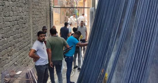 التحفظ على 2.5 طن حديد ومعدات بناء فى حملة للتصدى للبناء المخالف شرق الإسكندرية