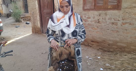 الرزق فى تربية الدود.. قصة آمنة مع أول مشروع للاستفادة من مخلفات الديدان فى إنتاج السماد العضوى فى قنا.. تدربت على طريقة التربية.. وتؤكد: الكيلو يتضاعف خلال 45 يومًا والمكسب مضمون.. صور