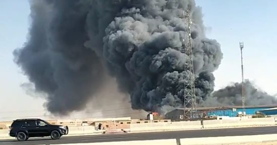 السيطرة على حريق مصنع على طريق "مصر الإسماعيلية الصحراوى" دون خسائر بشرية