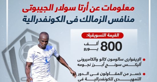 سالمون كالو وسونج أبرز نجومه.. 6 معلومات عن أرتا سولار منافس الزمالك بالكونفدرالية