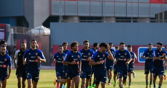 مران الأهلى الصباحى فى النمسا.. محاضرة كولر.. فقرة بدنية.. وتدريبات للحراس