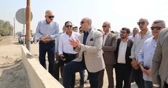محافظ بنى سويف يتفقد مخر سيل سنور ضمن الاستعدادات المبكرة لموسم الأمطار
