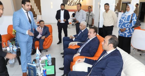 محافـظ المنوفية ورئيس الجامعة يتفقدان المنطقة اللوجستية التجارية ببركة السبع