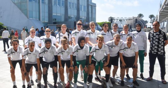  جولة سياحية لفرق تصفيات اتحاد شمال أفريقيا لكرة القدم النسائية بالإسكندرية